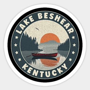 Lake Beshear Kentucky Sunset Sticker